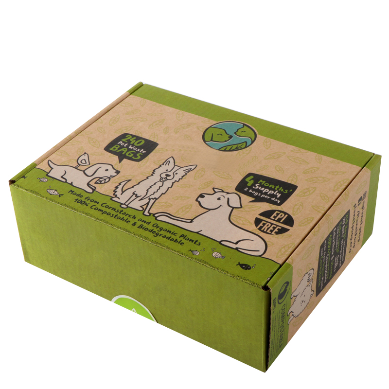 Compostable Dog Waste Bags Portable Disposable Pet Picking Bag
