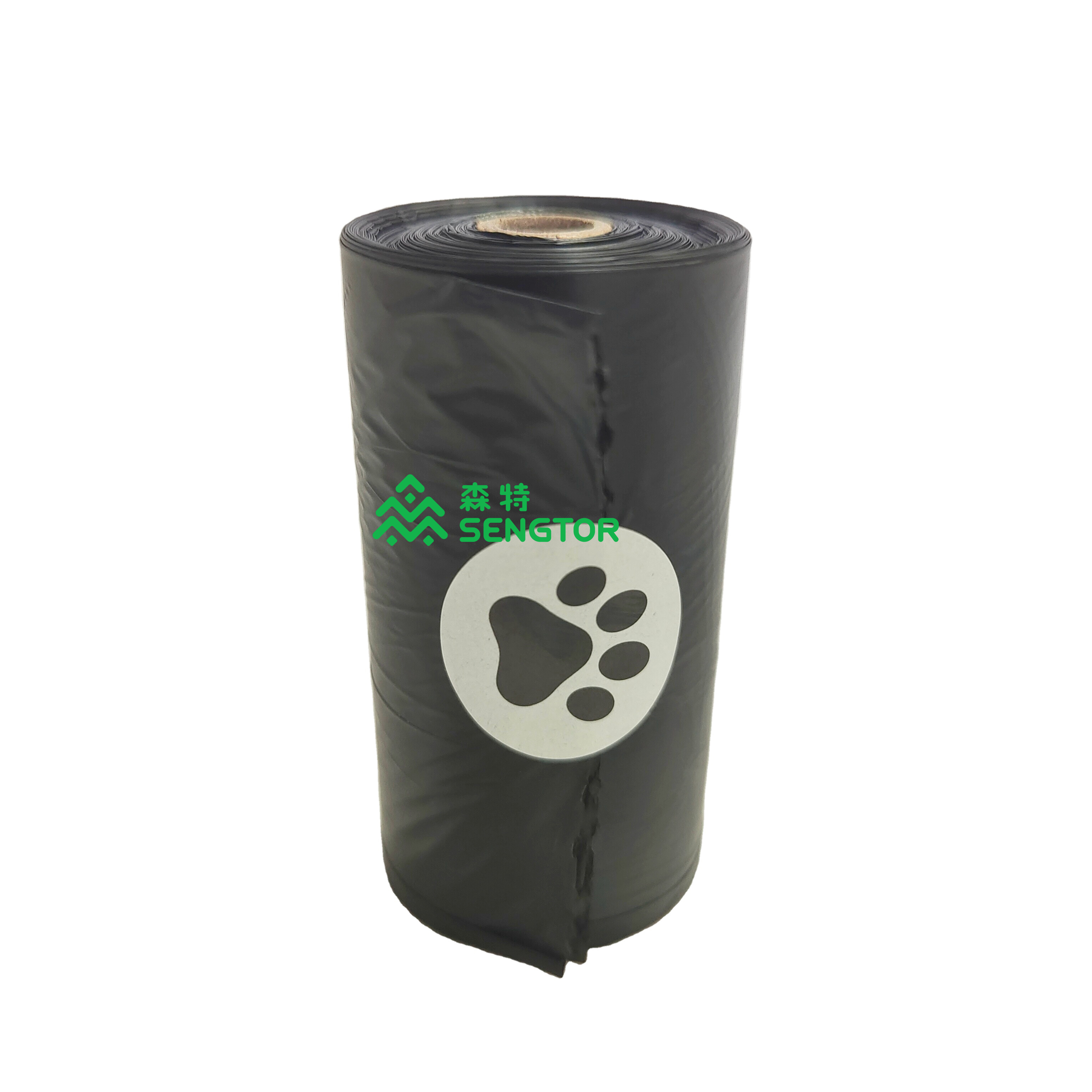 Black Dog Poop Bag