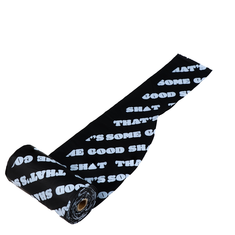 Black Vest biodegradable poop bags