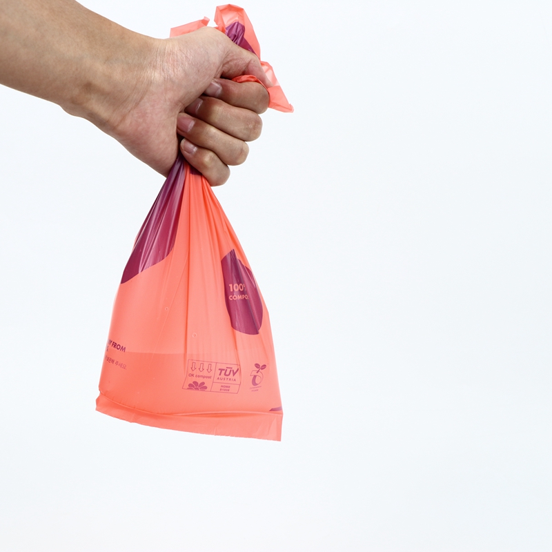 Red dog poop bags biodegradable