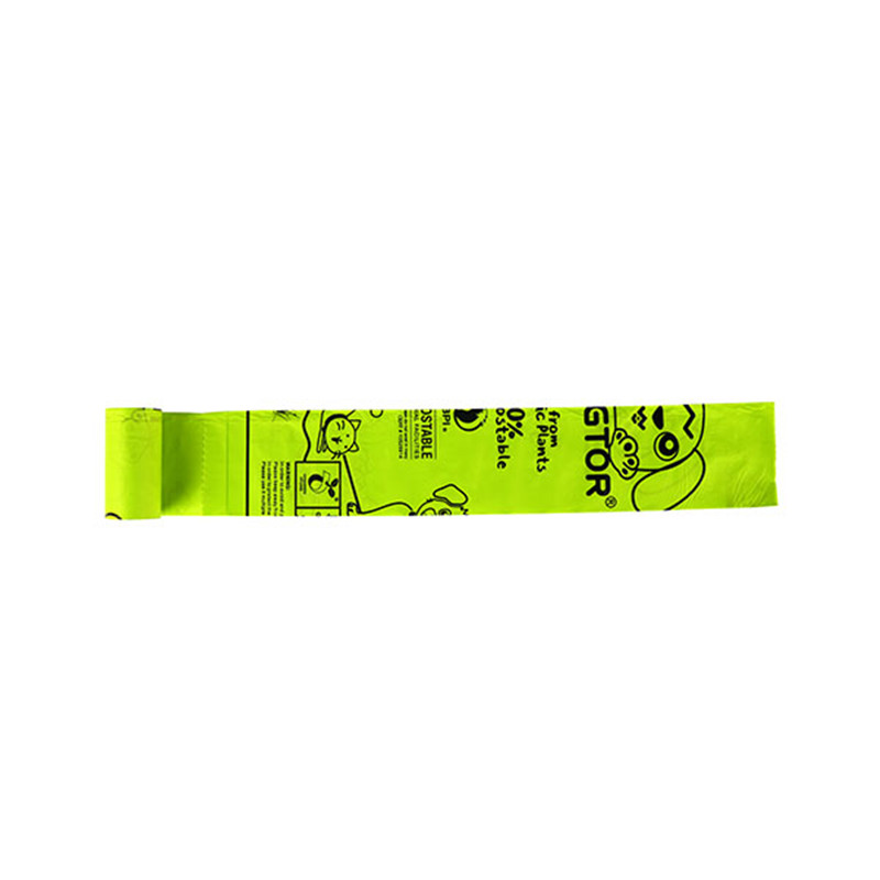 Biodegradable dog poop bag environmentally friendly pet garbage bag