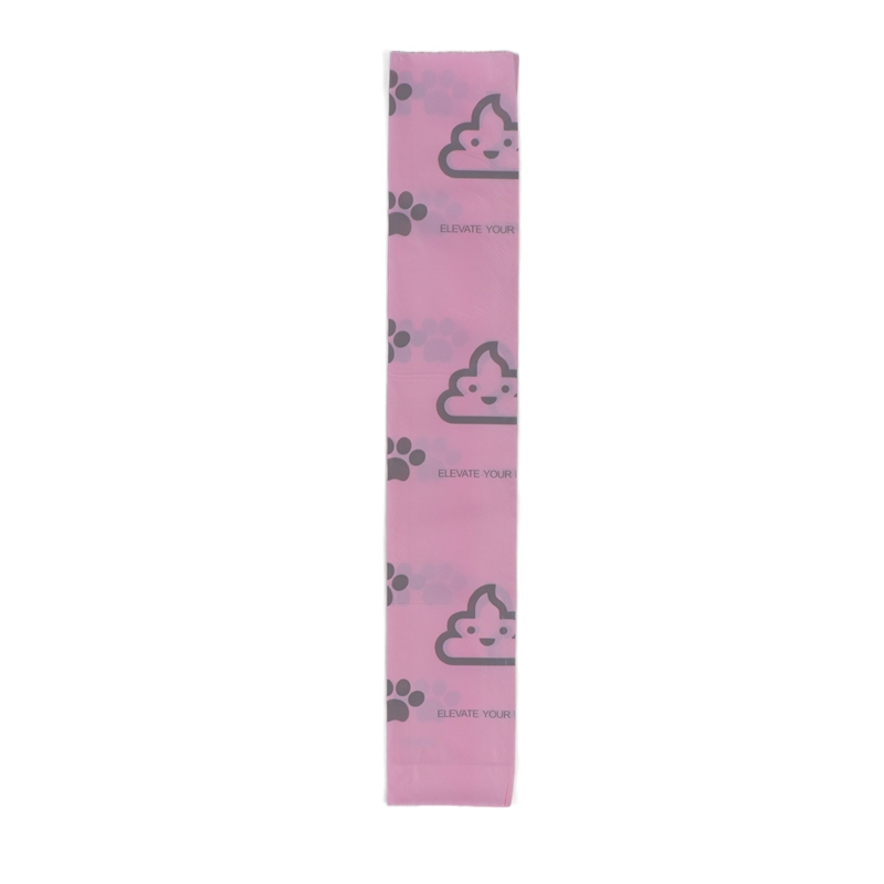 Flat mouth series biodegradable dog bag