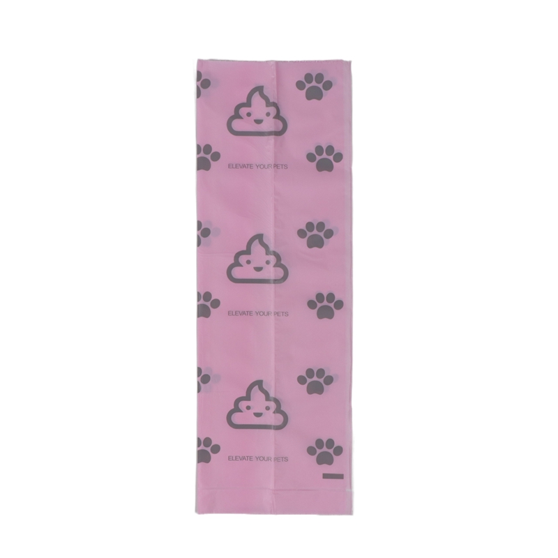Flat mouth series biodegradable dog bag
