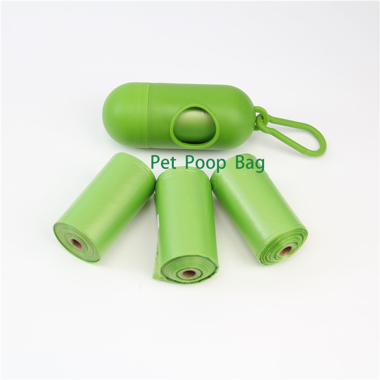 Degradable Pet Poop Bag bag and dispenser