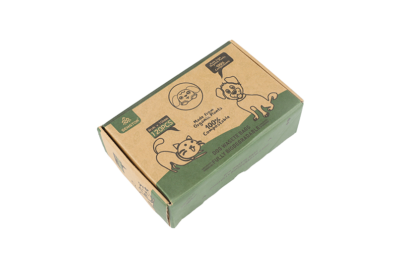 Light Green Vest Degradable Garbage Bag