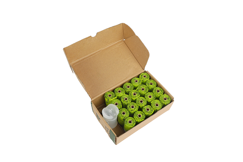 Light Green Vest Degradable Garbage Bag