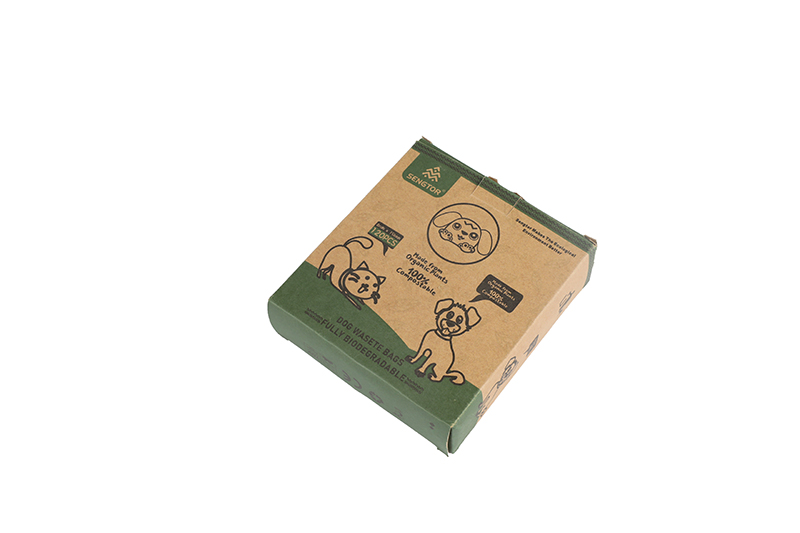 Light Green Vest Degradable Garbage Bag