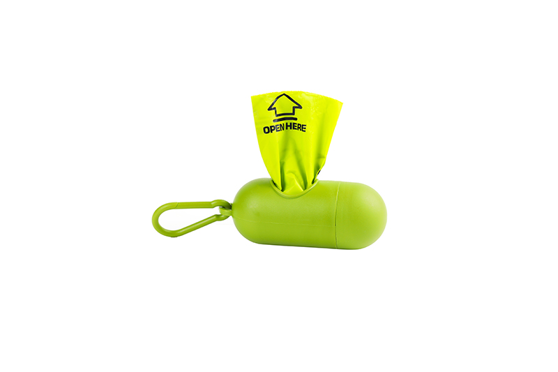Biodegradable Bag Capsule Dispenser Portable Poop Bag Bullet