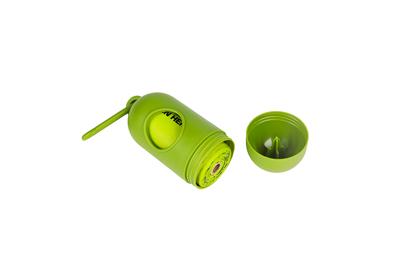 Biodegradable Bag Capsule Dispenser Portable Poop Bag Bullet