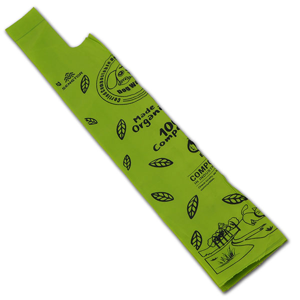 Biodegradable vest pet litter bag
