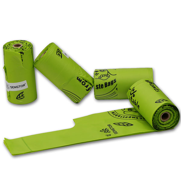 Biodegradable vest pet litter bag