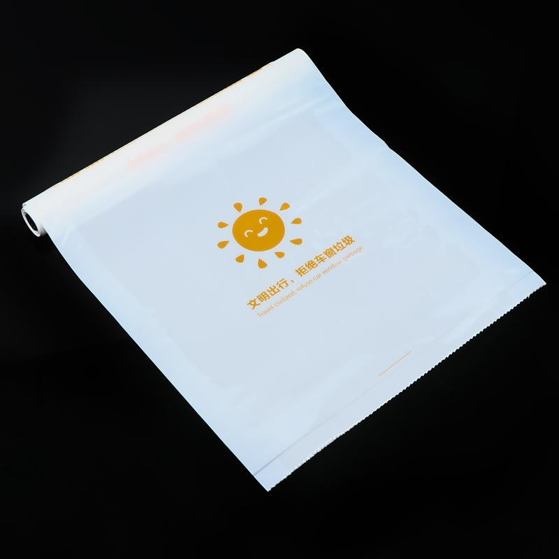 White Car Garbage Bag