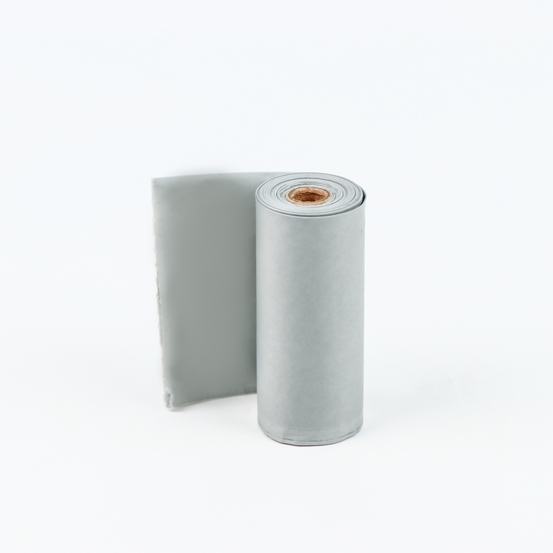 Grey Unprinted Degradable Garbage Bag