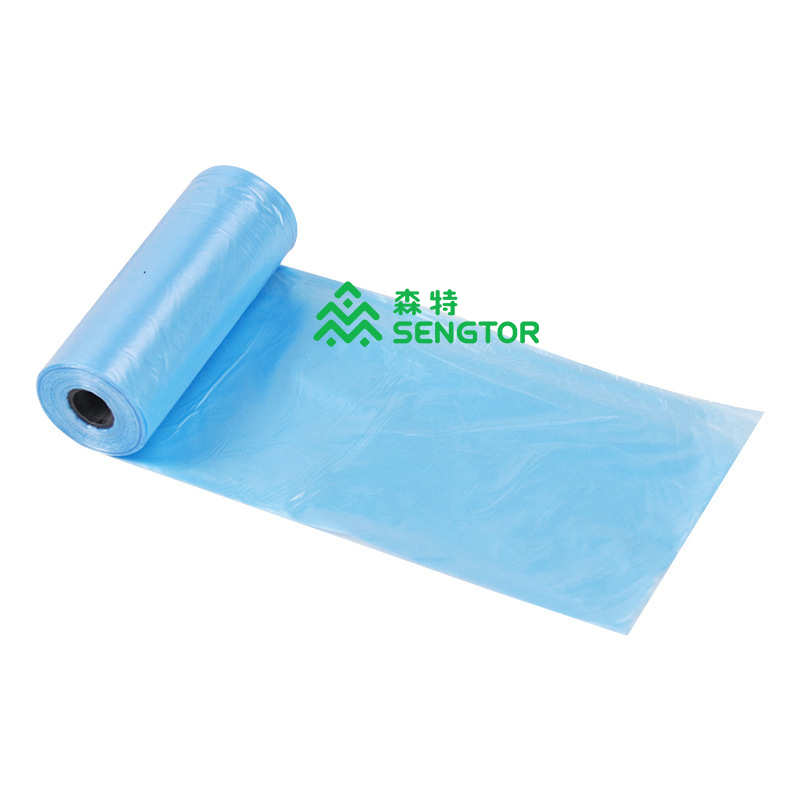 Mixed color microbial degradation bag