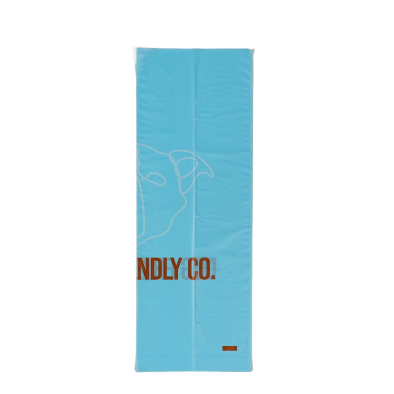 Blue Flat Series Biodegradable Dog Bag