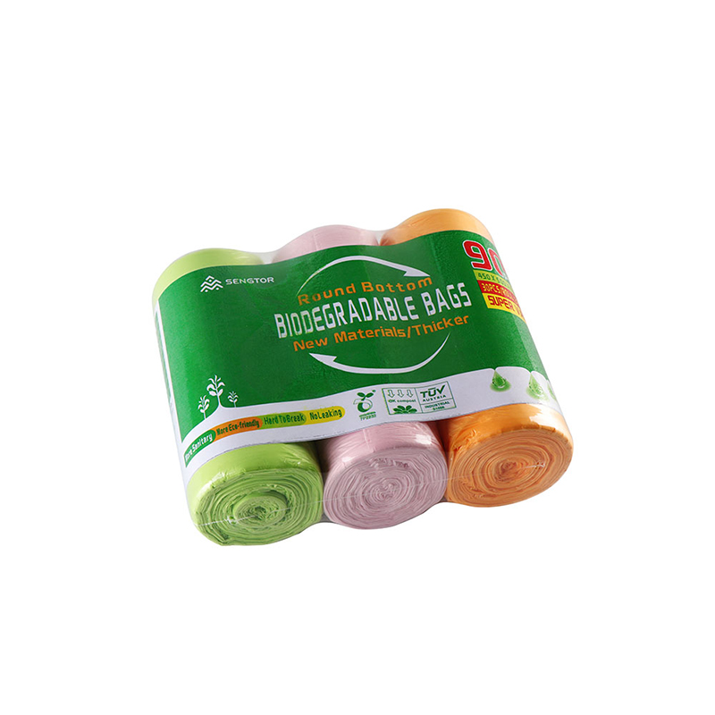 Microbial degradation garbage bag