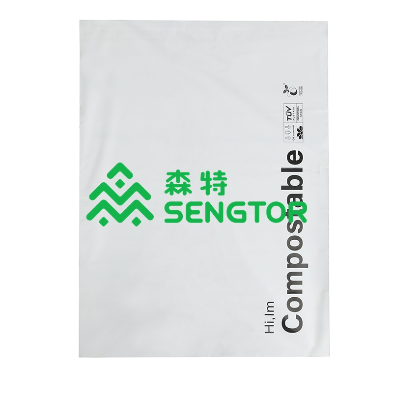 Biodegradable express self-adhesive bag