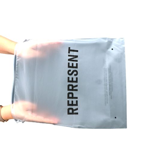 Biodegradable Button Zipper Bag