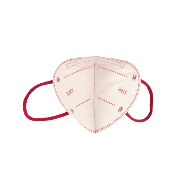 Red non-medical KN95 protective mask
