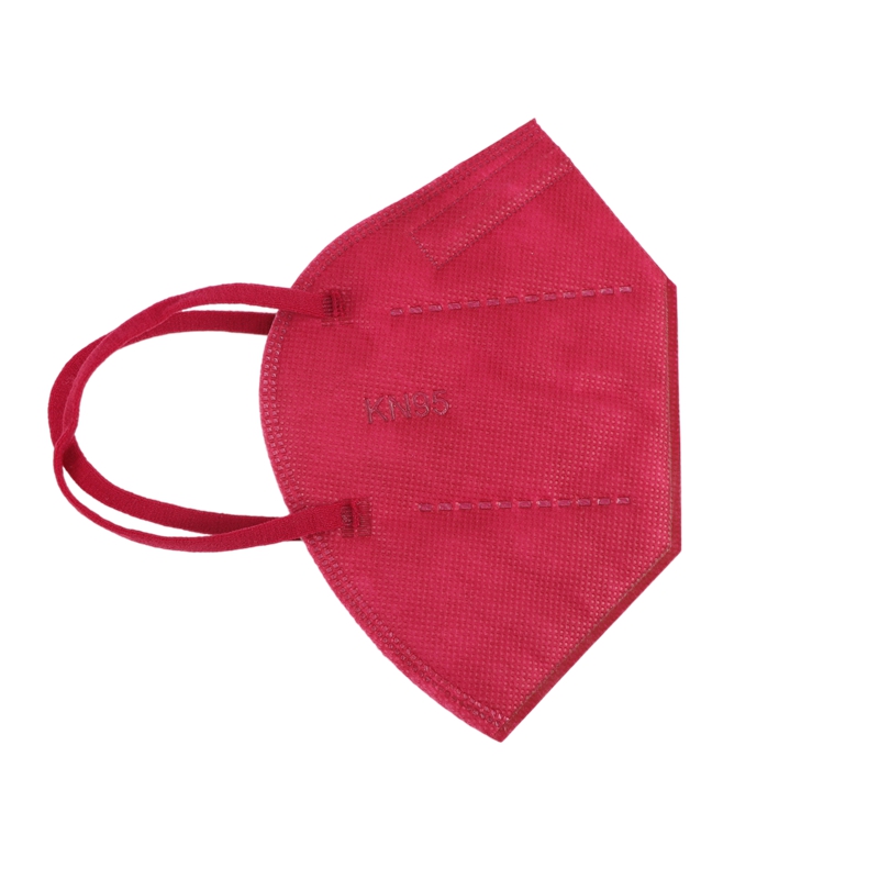 Red non-medical KN95 protective mask