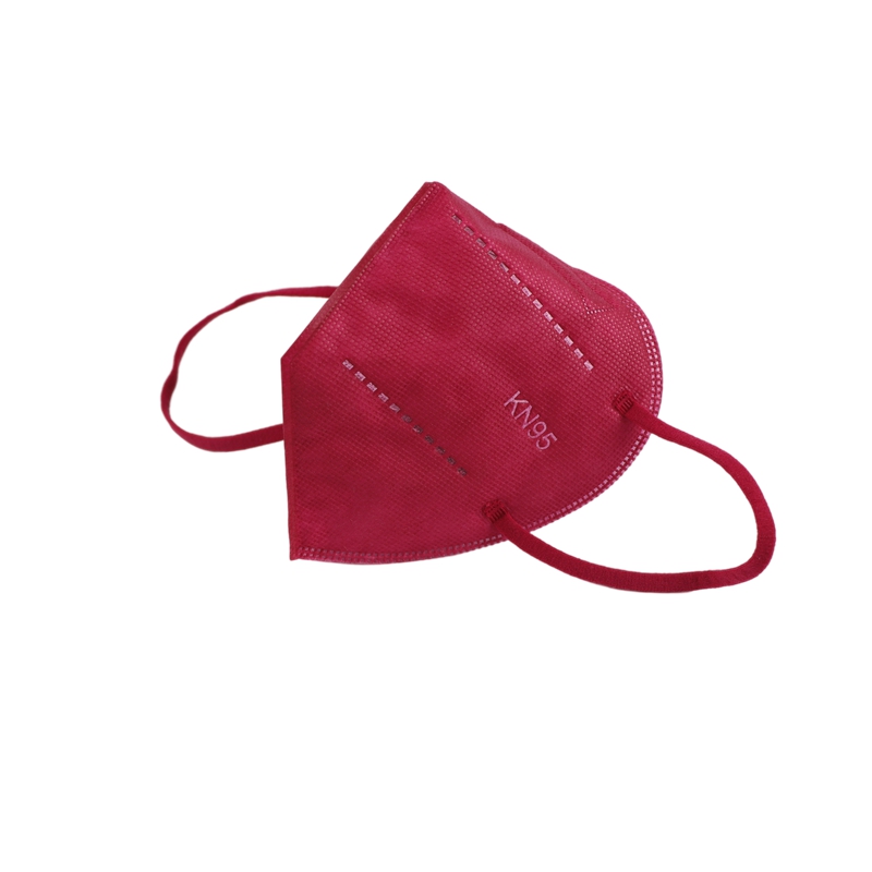 Red non-medical KN95 protective mask